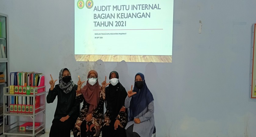 Pelaksanaan Audit Mutu Internal STIKES Majapahit Tahun 2021
